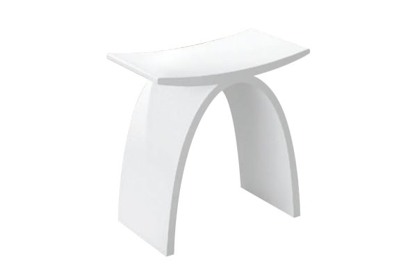 Best Design Just Solid Lucky douchekruk wit mat